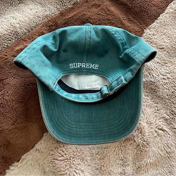 Supreme Pigment S Logo 6 Panel Dark Teal Green SS20 - Picture 3 of 4